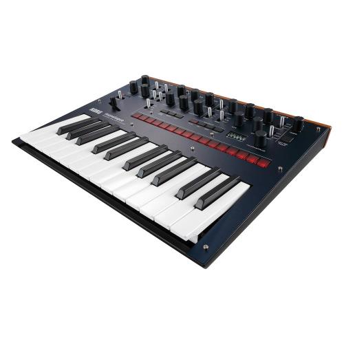 KORG モノフォニック アナログ シンセサイザー monologue BL モノローグ ダークブルー 25鍵 16ステップシーケンサー オシロスコープ搭載 電池駆動 軽量 持ち運びに最適