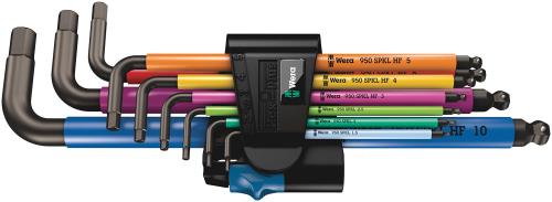 Wera(ヴェラ) 05022210001 | 950SPKL ヘックスHF マルチカラーヘックスキーセット 日本正規輸入品