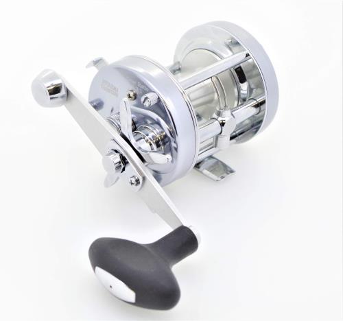 AbuGarcia (アブガルシア) アンバサダー (Ambassadeur) 6500CL スチールグレー 右巻き カウンターバランスハンドル カゴ釣り丸形リール