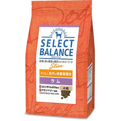 ベッツチョイス セレクトバランス スリム ラム 小粒 成犬の体重管理用3kg 6,767円