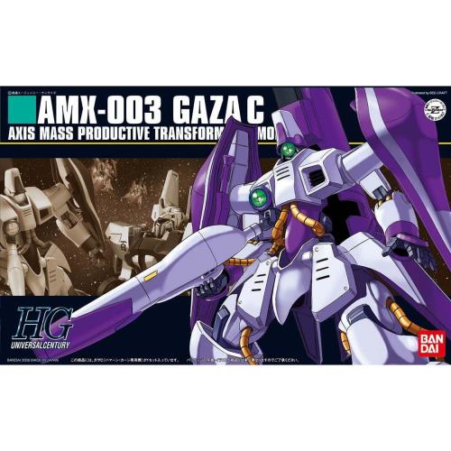 HGUC 機動戦士Zガンダム AMX-003 ガザC ハマーン・カーン専用機 1/144スケール 色分け済みプラモデル