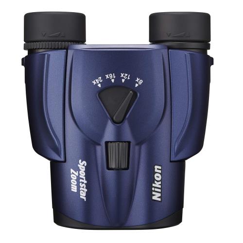 Nikon ズーム双眼鏡 スポーツスターズーム 8-24x25 ポロプリズム式 8-24倍25口径 ブルー Sportstar Zoom SPZ8-24X25BL ライブ コンサート スポーツ観戦_6