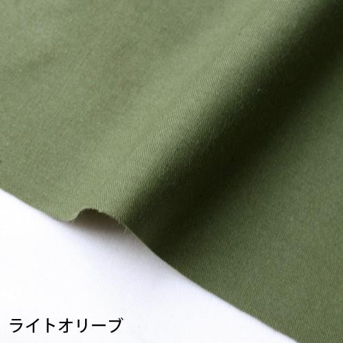 日本紐釦貿易(Nippon Chuko) エイティスクエア 無地 生地 綿100% シャーティング ライトオリーブ グリーン系 巾約108cm×6m切売カット KD4630-139-6M_1