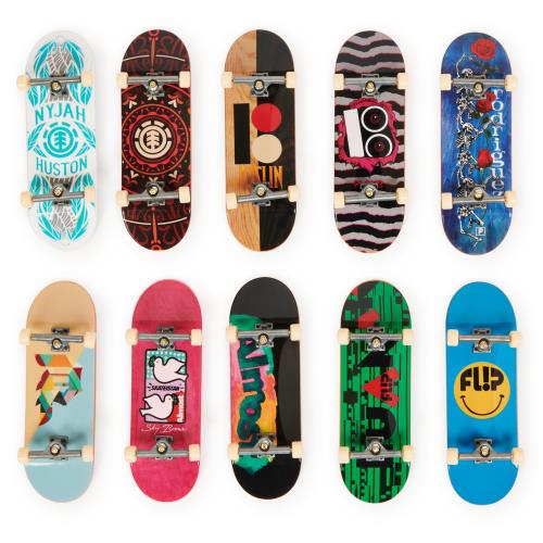(テックデック) Tech Deck DLX Pro 10個入り コレクション用フィンガーボード スケートボード愛好家に 対象年齢6歳以上
