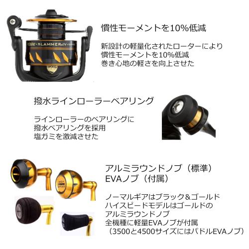PENN (ペン) SLAMMER IV 8500 スラマー4 8500番 スピニングリール