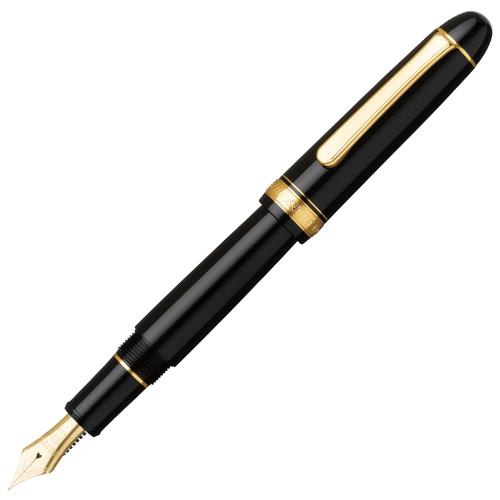 プラチナ万年筆 万年筆 M 中字 3776 センチュリー ブラックインブラック PNB-15000 1-3 正規輸入品