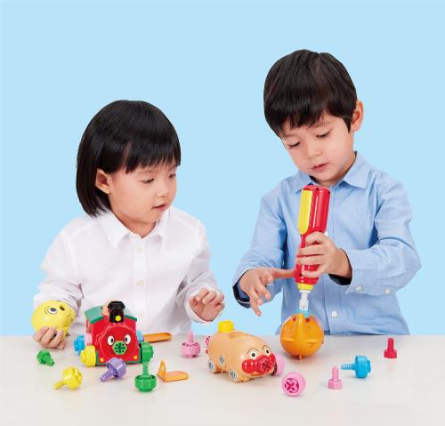 セガフェイブ (SEGA FAVE) アンパンマン くみたてDIY くみかえいっぱい! アンパンマンごうとなかまたちセット_1
