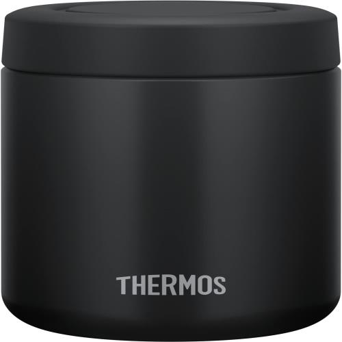 サーモス 真空断熱スープジャー 500ml ブラック スタンダードモデル 保温保冷 お手入れ簡単 口当たりがやさしい丸口設計 JBR-501 BK