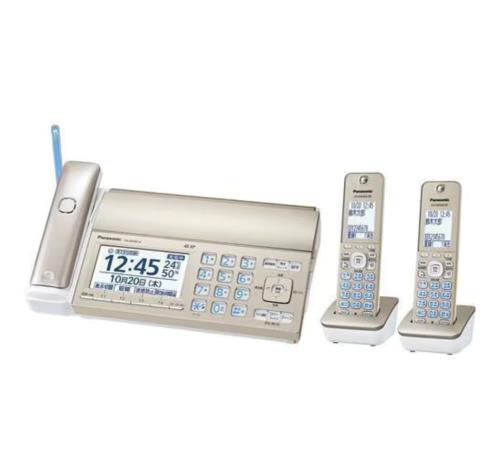正規品パナソニック デジタルコードレスFAX KX-PD750DW-N 子機2台付き 