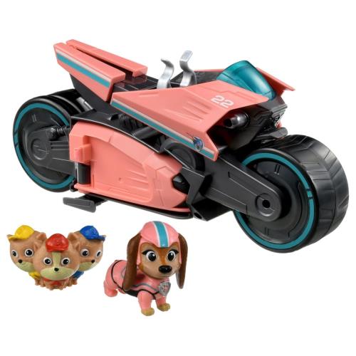 タカラトミー(TAKARA TOMY) パウ･パトロール ザ･マイティ･ムービー リバティ マイティレスキューバイク ＆ ジュニアパトローラーズ