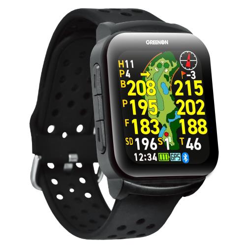 AMOLED（有機EL）高精細ディスプレイ GreenOn（グリーンオン）ザ・ゴルフウォッチ GS501 みちびきL１S対応 THE GOLF WATCH GS501 (通常版)