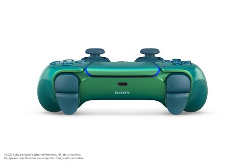 純正品DualSense ワイヤレスコントローラー クロマ グリーン(CFI-ZCT1J10)_3