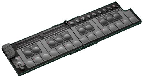 KORG(コルグ) MIDIキーボードnanoKEY Fold 25鍵盤/コンパクト/コントローラー/DTM/USB/パスパワー/プラグイン付属 アルパイングリーン NANOKEY-FD AG
