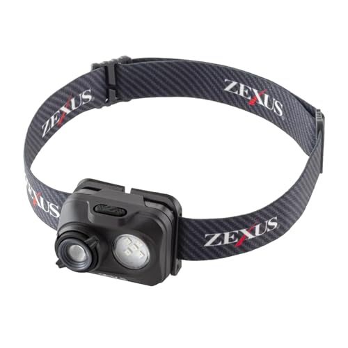 冨士灯器 ZEXUS(ゼクサス) LEDライト ZX-195X [赤色LED 約130ルーメン 白色LED 約180ルーメン 最長82時間点灯] 8,625円