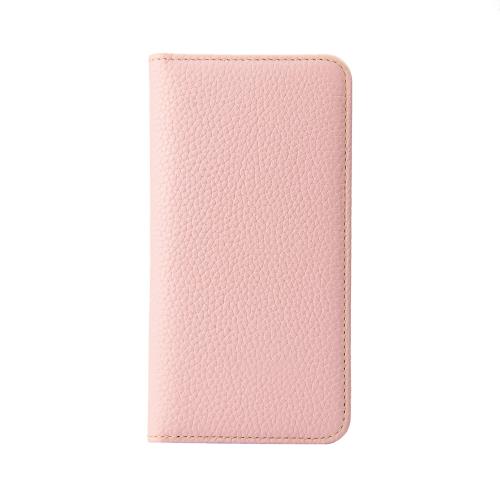 HANATORA iPhoneXR ケース 手帳型 本革 スマホケース スマホ スタンド コードホルダー 付き シュリンクカーフレザー ギフト マグネットなし ピンク PH-XR-Pink 父の日ギフト 父の日 ギフト 誕生日 人気商品 お父さん 服 30代 40代 50代 60代 70代