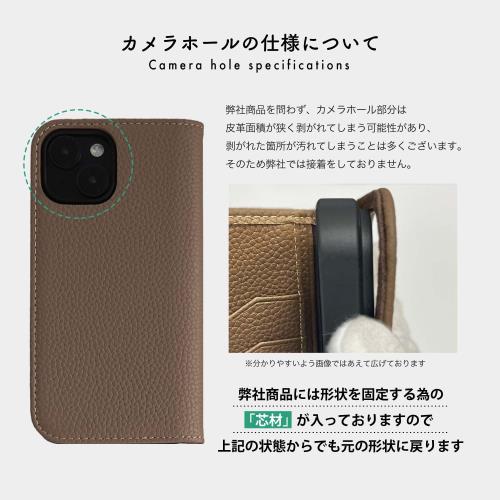 HANATORA iPhone13mini ケース 手帳型 本革 スマホケース スマホ スタンド コードホルダー 付き シュリンクカーフレザー ギフト マグネットなし オレンジ PH-13Mini-Orange 父の日ギフト 父の日 ギフト 誕生日 人気商品 お父さん 服 30代 40代 50代 60代 70代