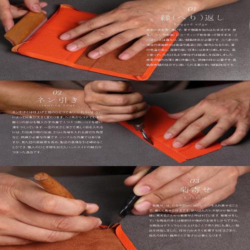 HANATORA iPhone13mini ケース 手帳型 本革 スマホケース スマホ スタンド コードホルダー 付き シュリンクカーフレザー ギフト マグネットなし オレンジ PH-13Mini-Orange 父の日ギフト 父の日 ギフト 誕生日 人気商品 お父さん 服 30代 40代 50代 60代 70代