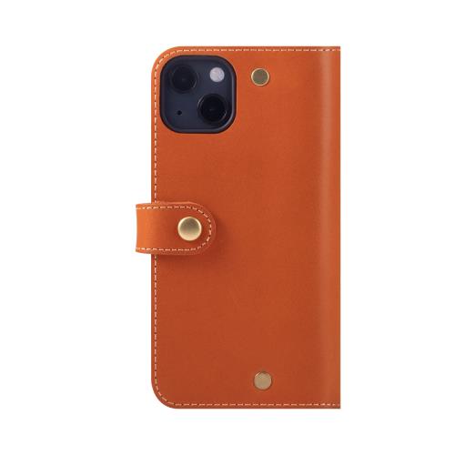 HANATORA iPhone14 ケース 手帳型 本革 スマホケース スマホ スタンド ストラップ 付き イタリアンレザー ギフト マグネットなし ブラウン PN-14-Brown 父の日ギフト 父の日 ギフト 誕生日 人気商品 お父さん 服 30代 40代 50代 60代 70代