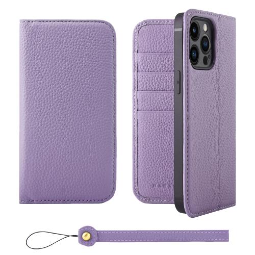 HANATORA iPhone14ProMax ケース 手帳型 本革 スマホケース スマホ