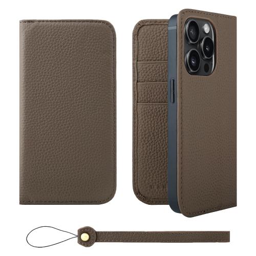 HANATORA iPhone14ProMax ケース 手帳型 本革 スマホケース スマホ