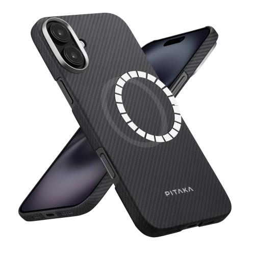 PITAKA iPhone 16 Pro ケース ストラップ リング 3点セット PITAKA】待望のiPhone 16シリーズ用「スマホケース」「多機能