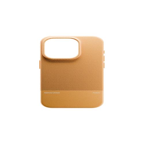 Native Union (Re)Classic Case 3.0 ？ 内蔵マグネット付きMagSafe対応 ？ 耐久性とリサイクル素材 ？ テクスチャーデザイン ？ 最大1.8mの落下保護を備えた超耐久性でiPhone 16 Pro Max用（クラフト）_3