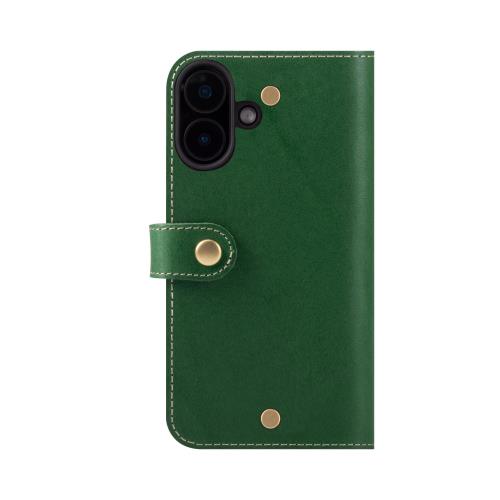 HANATORA iPhone16 ケース 手帳型 本革 スマホケース スマホ スタンド ストラップ 付き イタリアンレザー ギフト マグネットなし グリーン PN-16-Green 父の日ギフト 父の日 ギフト 誕生日 人気商品 お父さん 服 30代 40代 50代 60代 70代