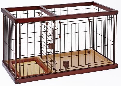 ペティオ Petio トイレのしつけが出来る ドッグルームサークル ブラウン スモールの通販は 20,290円