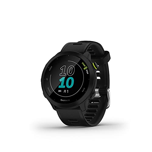 ガーミンGARMIN ランニングウォッチ 時計 GPS ライフログ ForeAthlete 55 Black 心拍 歩数 防水 軽量日本正規品 小