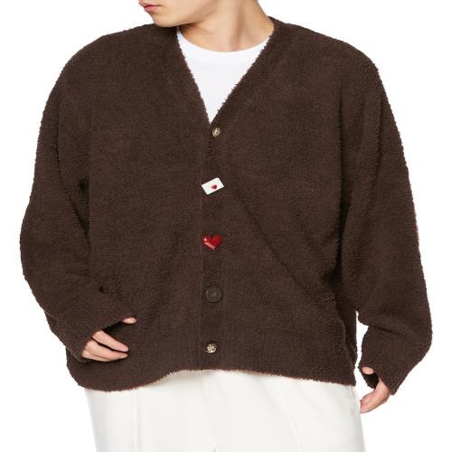 スナイデルホーム Melty バレンタインニットカーデ SHNT231500 メンズ BRW F