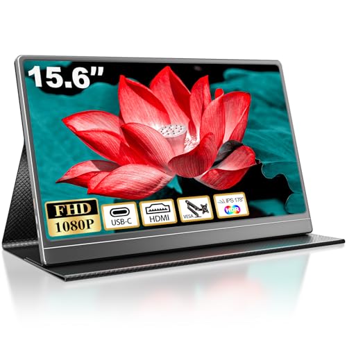 ポータブルモニター モバイルモニター 15.6インチ ワイドスクリーン 元箱無し