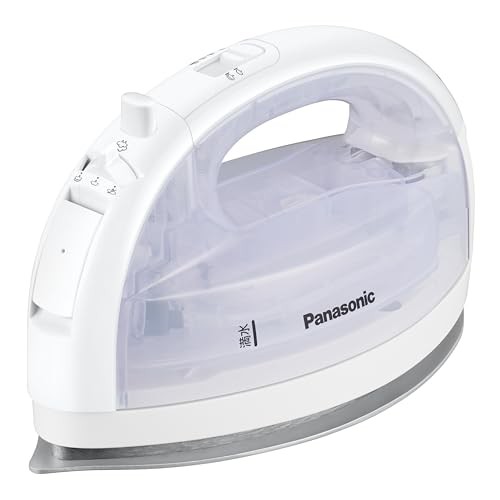 パナソニックPanasonic 2023最新型 コードレスパナソニック コードレススチーム Wヘッドアイロン シルバーチタンコート 除菌 ホワイト カルル NI-WL408-Wの通販は