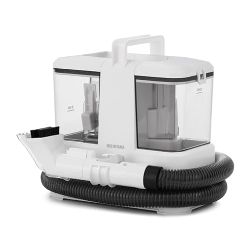 2024年モデルアイリスオーヤマ リンサークリーナー 自動ポンプ式 軽量モデル 強力吸引10,500Pa 染み抜き 布洗浄機 ブラシヘッドT字型ヘッド付属 楽ちん給水口 RNSP-P500 ホワイトの通販は