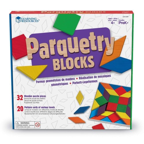ラーニング リソーシーズ Parquetry Blocks Activity Set LER 0289
