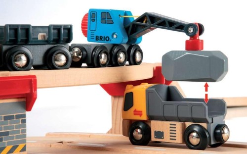 BRIO レール＆ロード採石セット 33210