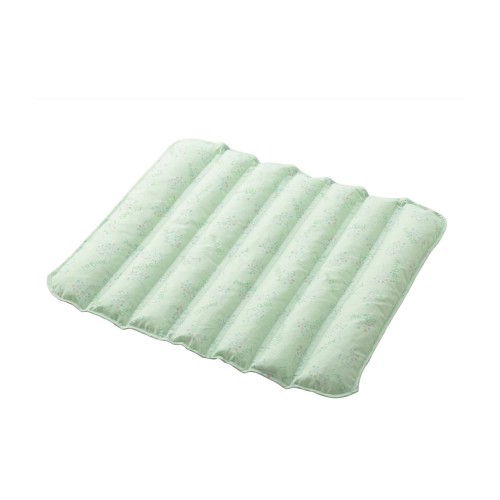 通気ビーズクッション 1624 グリーン ●規格:マット●サイズ:520×470×40？の通販は 7,158円