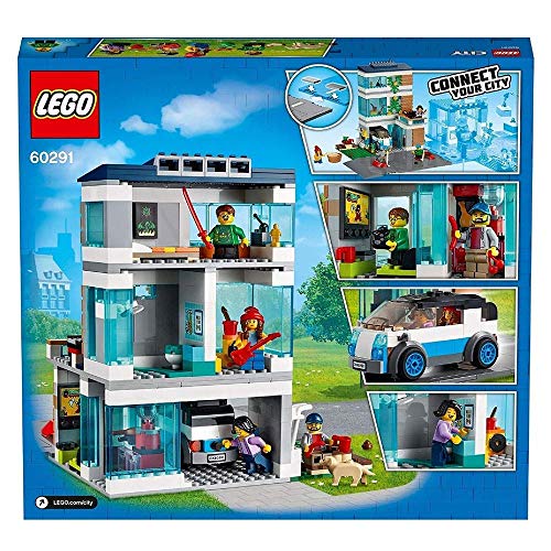 レゴ(LEGO) シティ モダンハウス ロードプレート付 60291 おもちゃ ブロック プレゼント 家 おうち 男の子 女の子 5歳以上