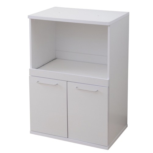 山善(YAMAZEN) キッチンカウンター Aタイプ (幅60 奥行39 高さ90) ホワイト SYSK-9060RED(WH)の通販は