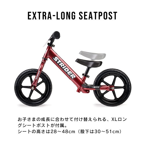 【極美品】STRIDER ストライダー PRO プロ 12インチ シルバーグレー STRIDER ストライダー ランニングバイク キッズ 12inch