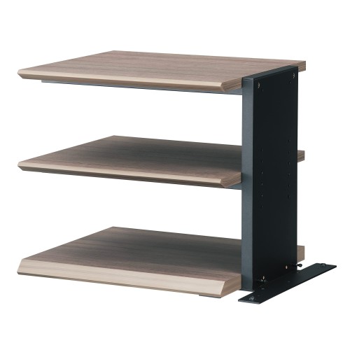 ハヤミ工産 オーディオラック 連結ユニット ブラウン JS-4263 : ハヤミ工産 オーディオラック 連結ユニット 高さ20.6