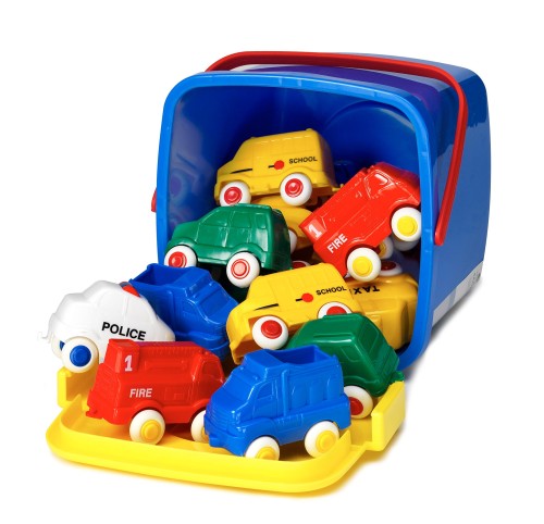 Viking Toys バイキングトイズ チュビーズ タウンカー バケツセット 15個入 約10cm 156030
