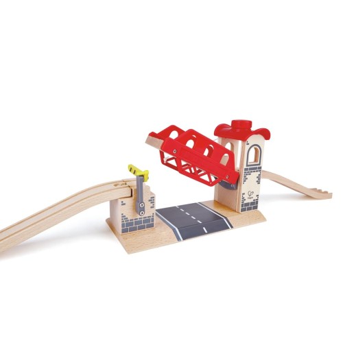 Hape(ハペ) 跳ね橋 23.6×16×11cm 3才以上 木製 おままごと おもちゃ E3709