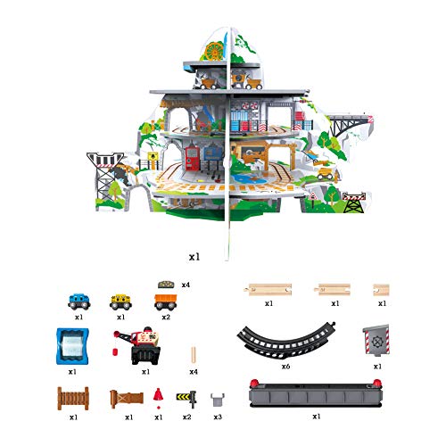 Hape(ハペ) もっと大きな鉱山レールセット E3753_1