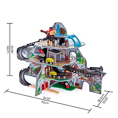Hape(ハペ) もっと大きな鉱山レールセット E3753_4