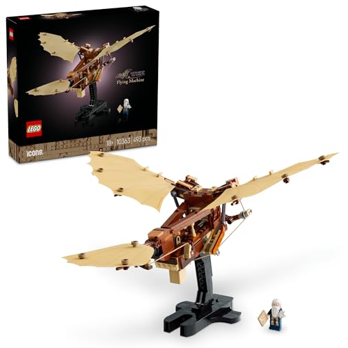 レゴ(LEGO) アイコン レオナルド・ダ・ヴィンチの羽ばたき機 おもちゃ 玩具 誕生日 プレゼント ブロック 母の日 父の日 男性 女性 インテリア オシャレ 10363
