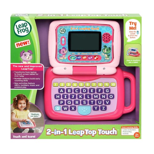LeapFrog 2-in-1 LeapTop Touch, Pink_2