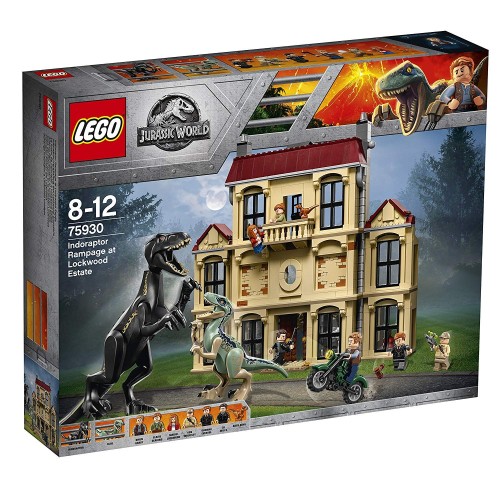 レゴ(LEGO)ジュラシック・ワールド インドラプトル、ロックウッド邸で大暴れ 75930_1
