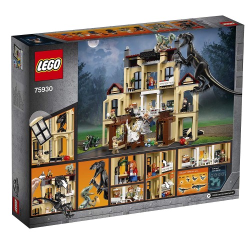レゴ(LEGO)ジュラシック・ワールド インドラプトル、ロックウッド邸で大暴れ 75930_5