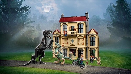 レゴ(LEGO)ジュラシック・ワールド インドラプトル、ロックウッド邸で大暴れ 75930_6