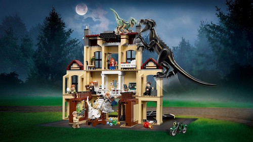 レゴ(LEGO)ジュラシック・ワールド インドラプトル、ロックウッド邸で大暴れ 75930_7